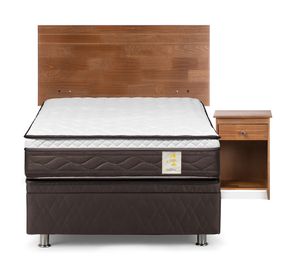 Boxet 1.5 plazas New Style 4 plus + set Tabor café