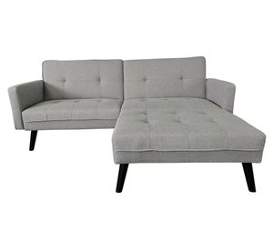 Sofá seccional Lucila gris