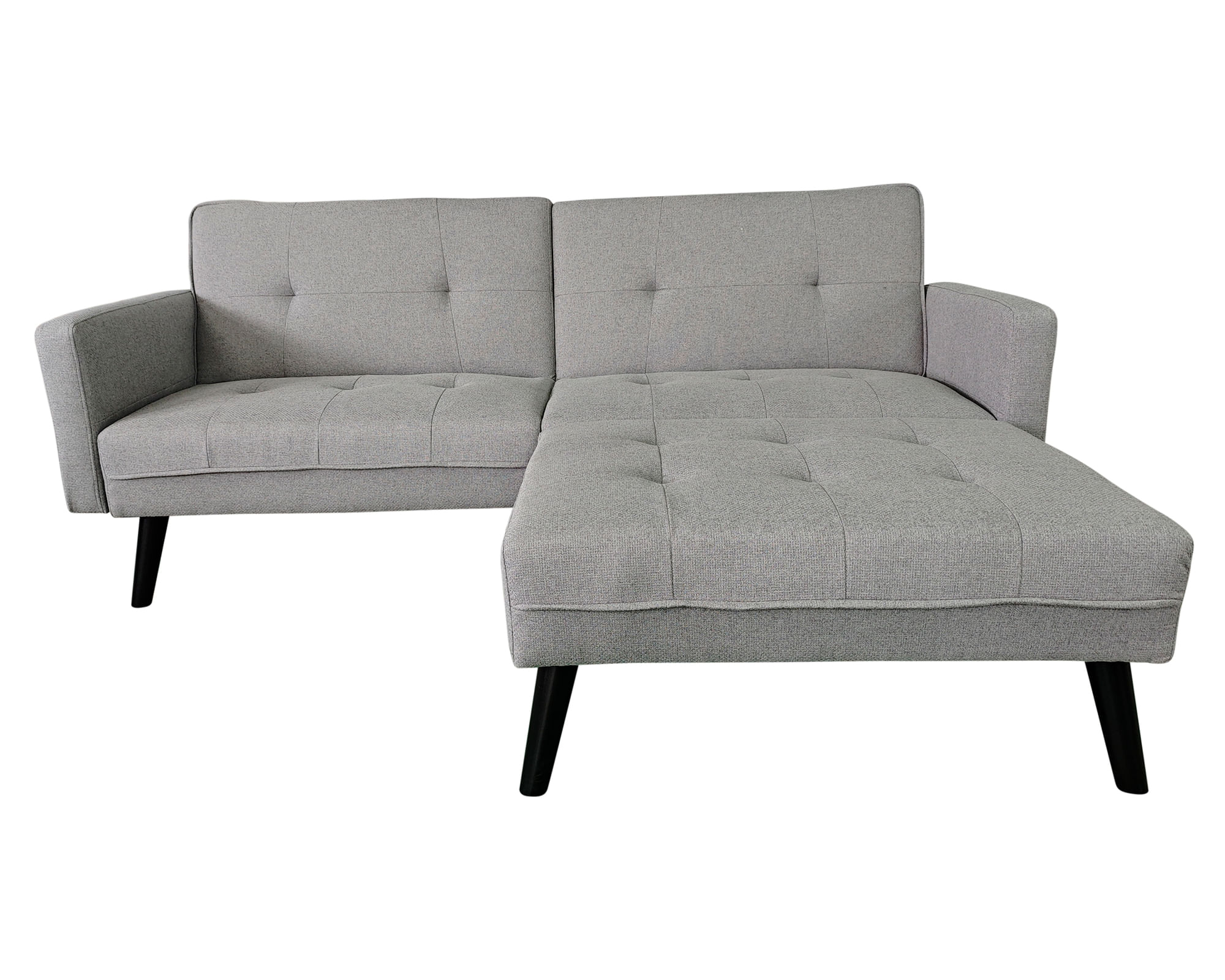 M+Design Sofá seccional Lucila gris