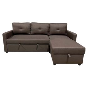 Sofá seccional Hardin chocolate