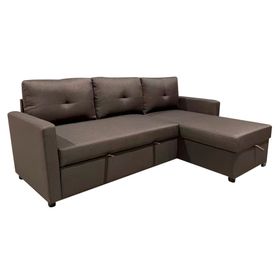 Sofá seccional Hardin chocolate