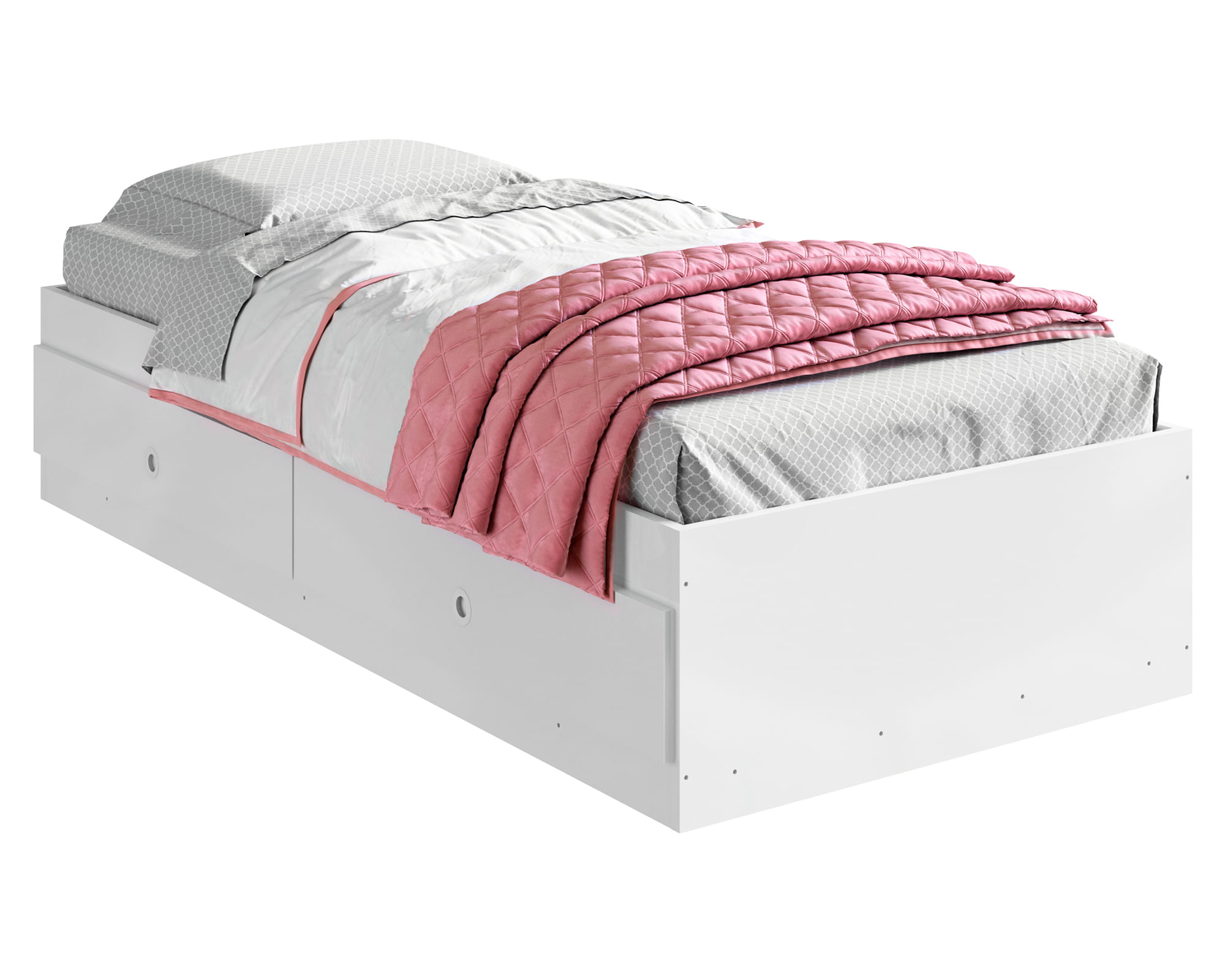 Kidscool Cama de transición Cariño blanco
