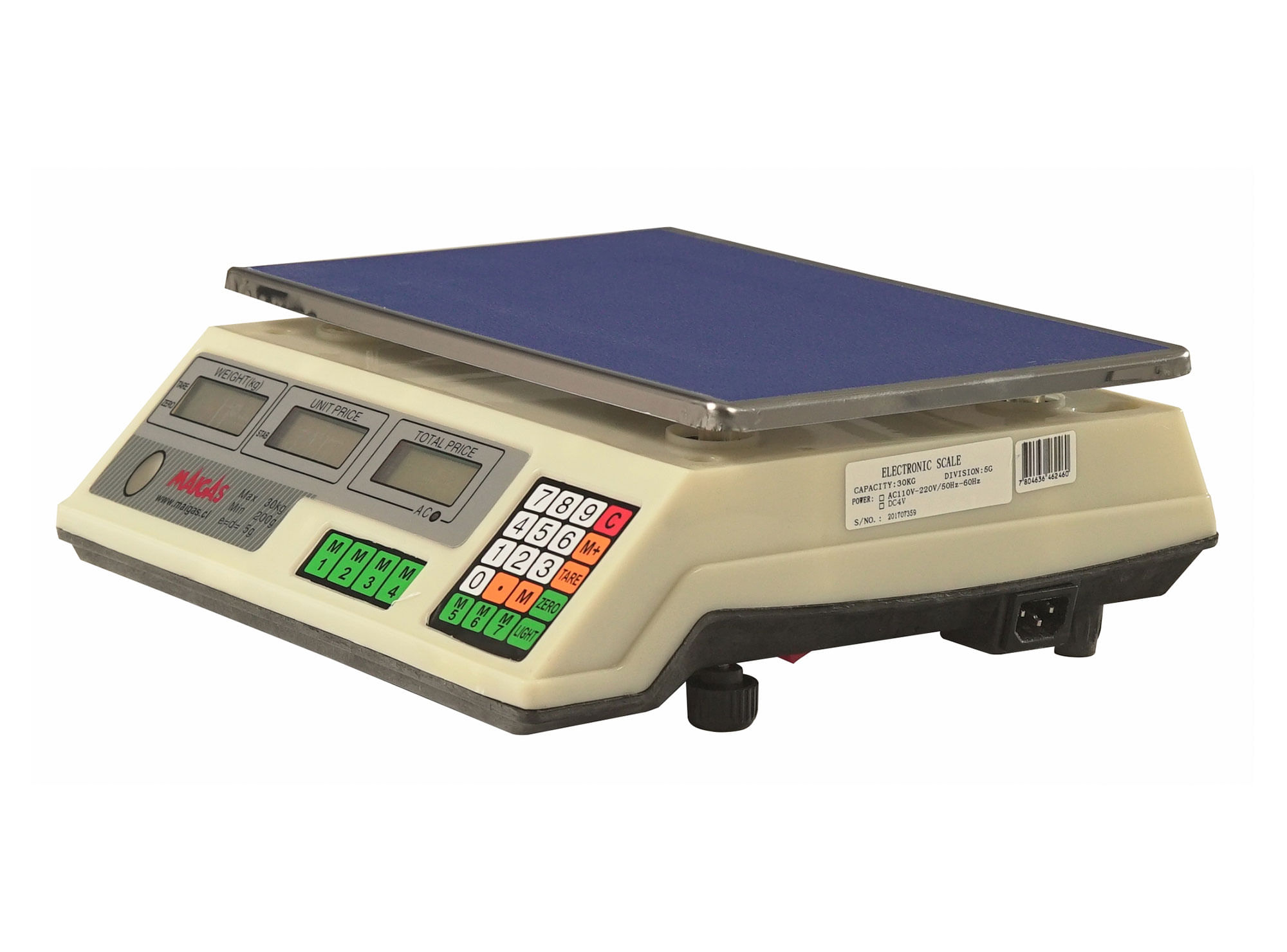 Balanza Electrónica Pesa Digital Para Negocio Easy VEVOR Báscula