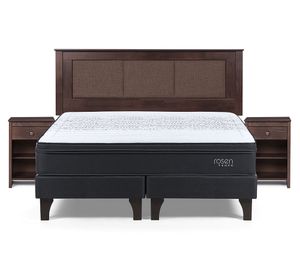 Cama europea Tempo King + Set Rachel