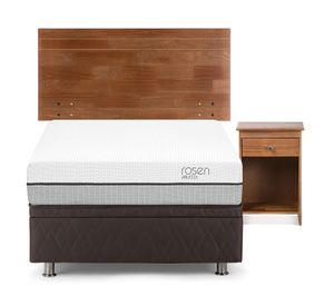 Boxet Pratta 1.5 Plazas Base Normal + Set Tabor café