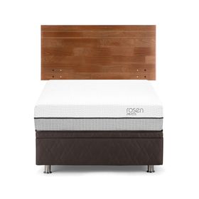 Boxet Pratta 1.5 plazas + respaldo Tabor café