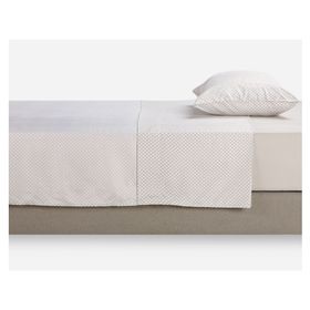 Sábanas 1.5 plazas microfibra Alex plata