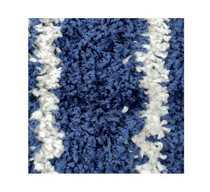 Alfombra grande Begonia polipropileno azul line 150x200 cm