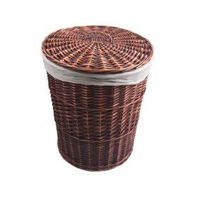 Hamper mimbre tapa 74 litros redondo