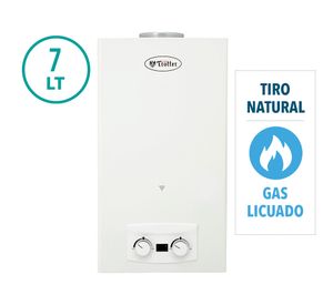 Calefont ionizado tiro natural 7 lt gas natural ATMD Albin Trotter