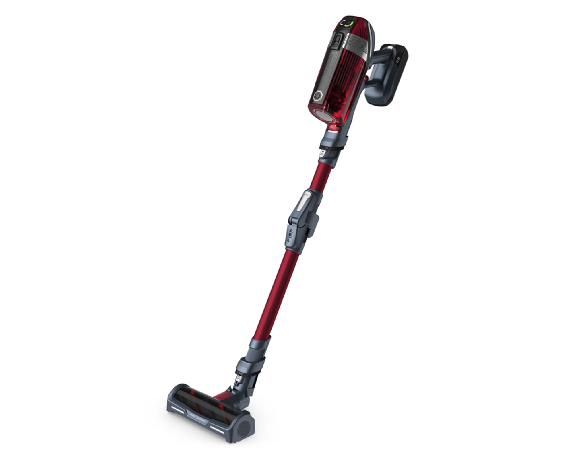 Rowenta Aspiradora vertical inalámbrica X-Force rojo 130W