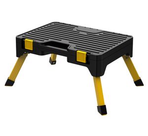 Banquito plegable 150 kg organizador