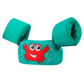 Chaleco salvavidas infantil Cangrejo verde