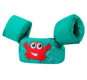 Chaleco salvavidas infantil Cangrejo verde