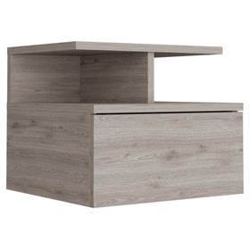 Velador flotante 1 cajón Dreams ceniza