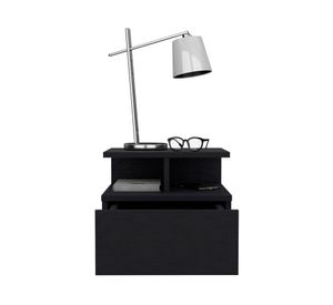 Velador flotante 1 cajón Dreams wengue