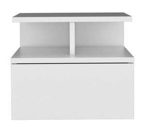 Velador flotante 1 cajón Dreams blanco