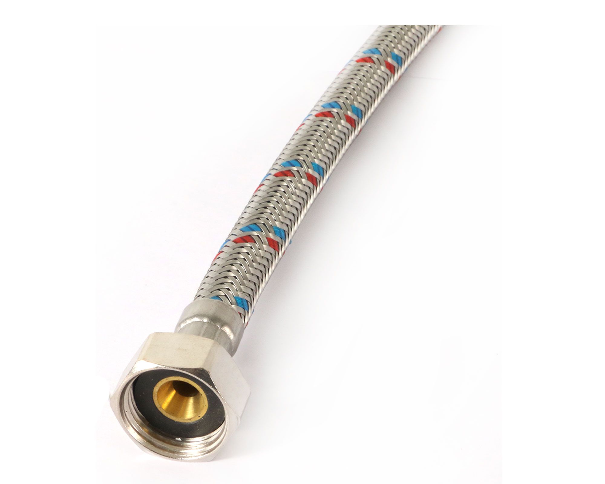 Flexible inoxidable m10 x 1/2 hi 40 cm Flustem