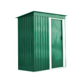 Bodega de jardín verde 181x162x86 cm