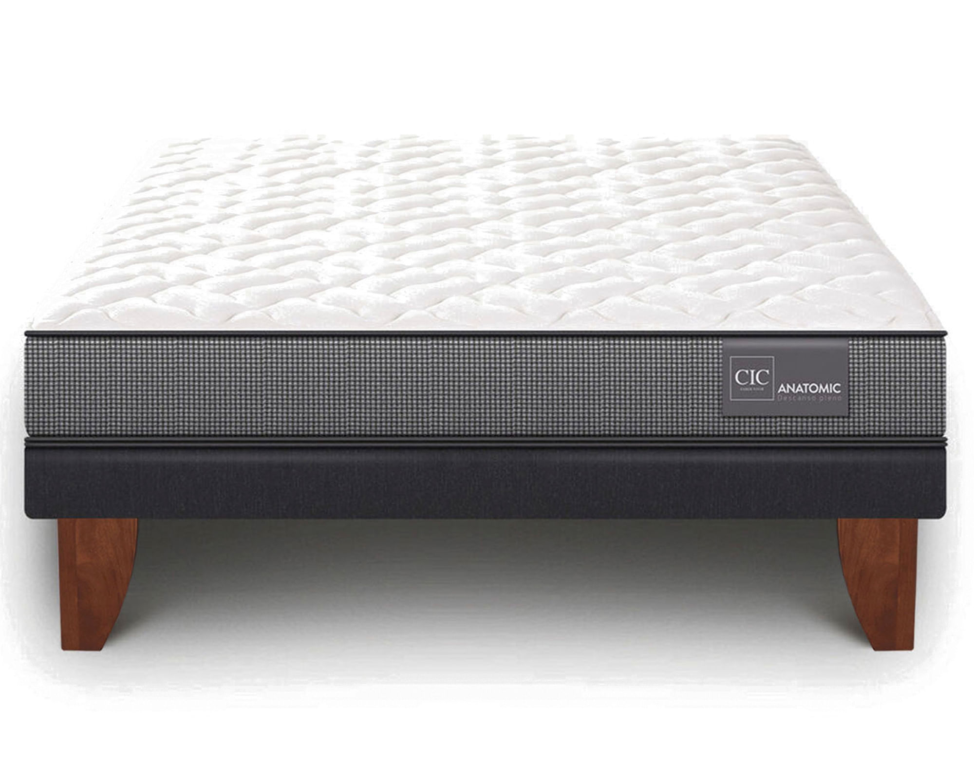 CIC Cama europea 2 plazas Anatomic patas