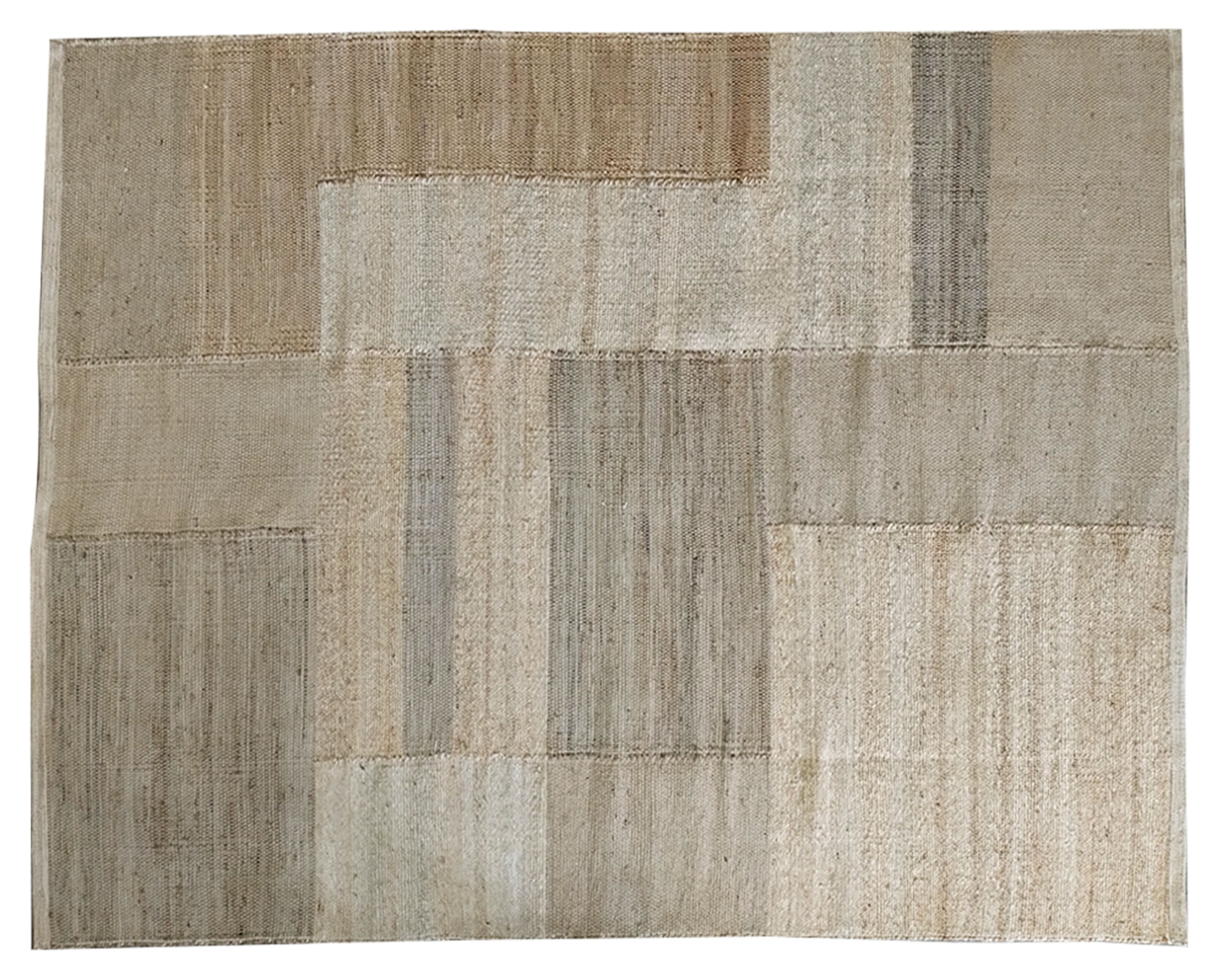 Idetex Alfombra grande Katia yute beige 240x340 cm