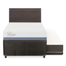 Diván 1.5 plazas Excellence Plus +  Respaldo Villarrica gris