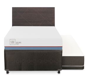 Diván 1.5 plazas Excellence Plus +  Respaldo Villarrica gris