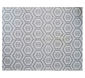 Alfombra grande Kala D5 PVC gris 160x230 cm