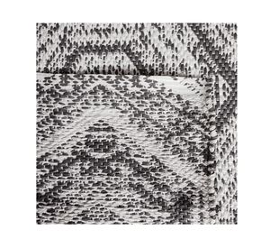 Alfombra grande Kala D5 PVC gris 160x230 cm