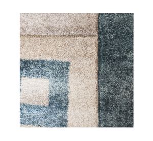 Alfombra carv Evolution polipropileno azul 170x230 cm