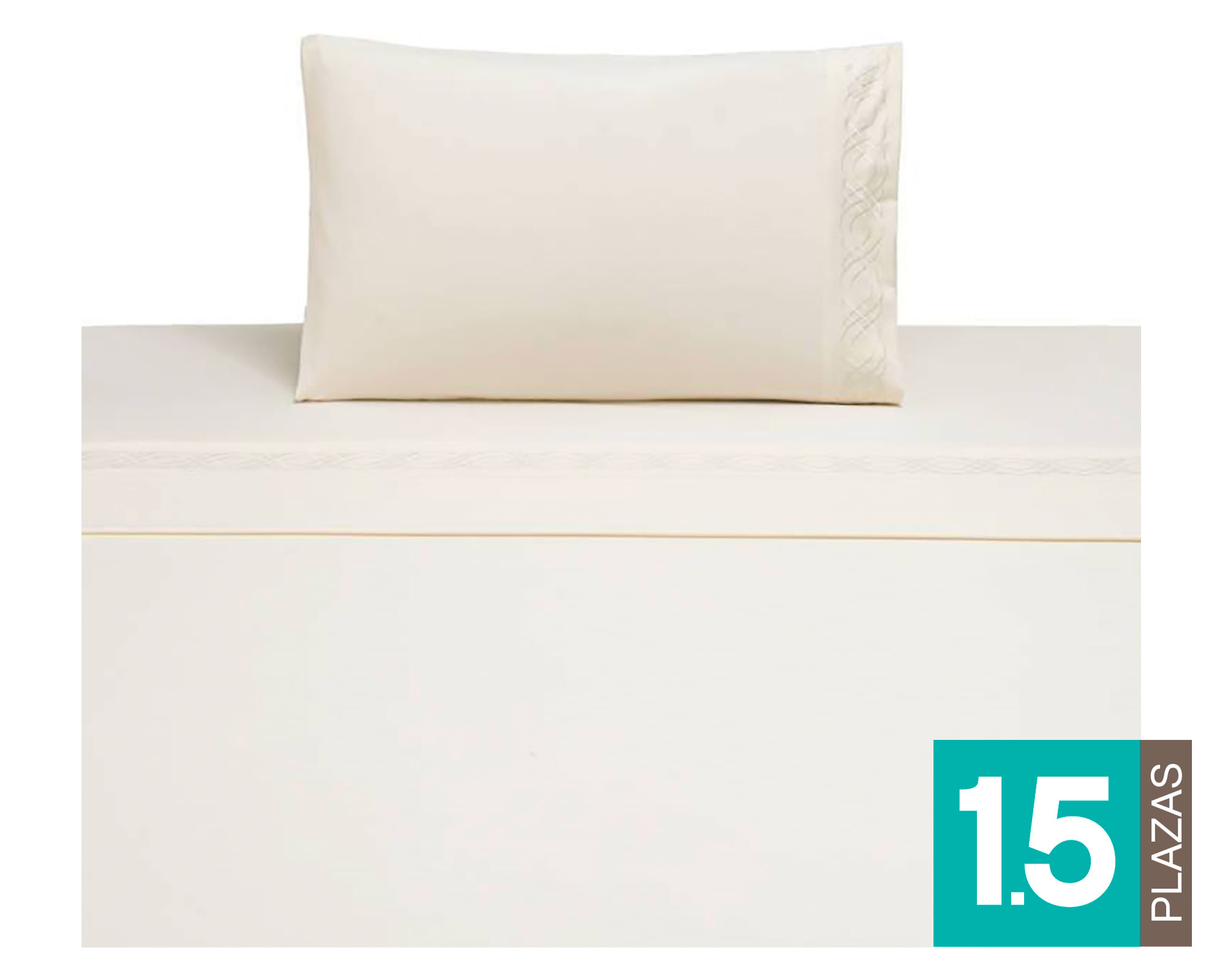 Illusions Sábanas 1.5 plazas Wolf crema