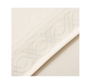 Sábanas 1 plaza Wolf crema