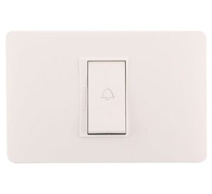 Pulsador timbre armado 10A 250V PU1102 blanco Bticino