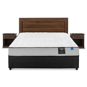 Cama americana Star 2 plazas base dividida + set muebles Asturias