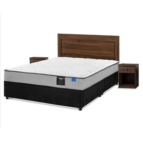 Cama americana Star 2 plazas base dividida + set muebles Asturias