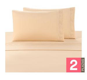 Sábanas 2 plazas Blonde beige