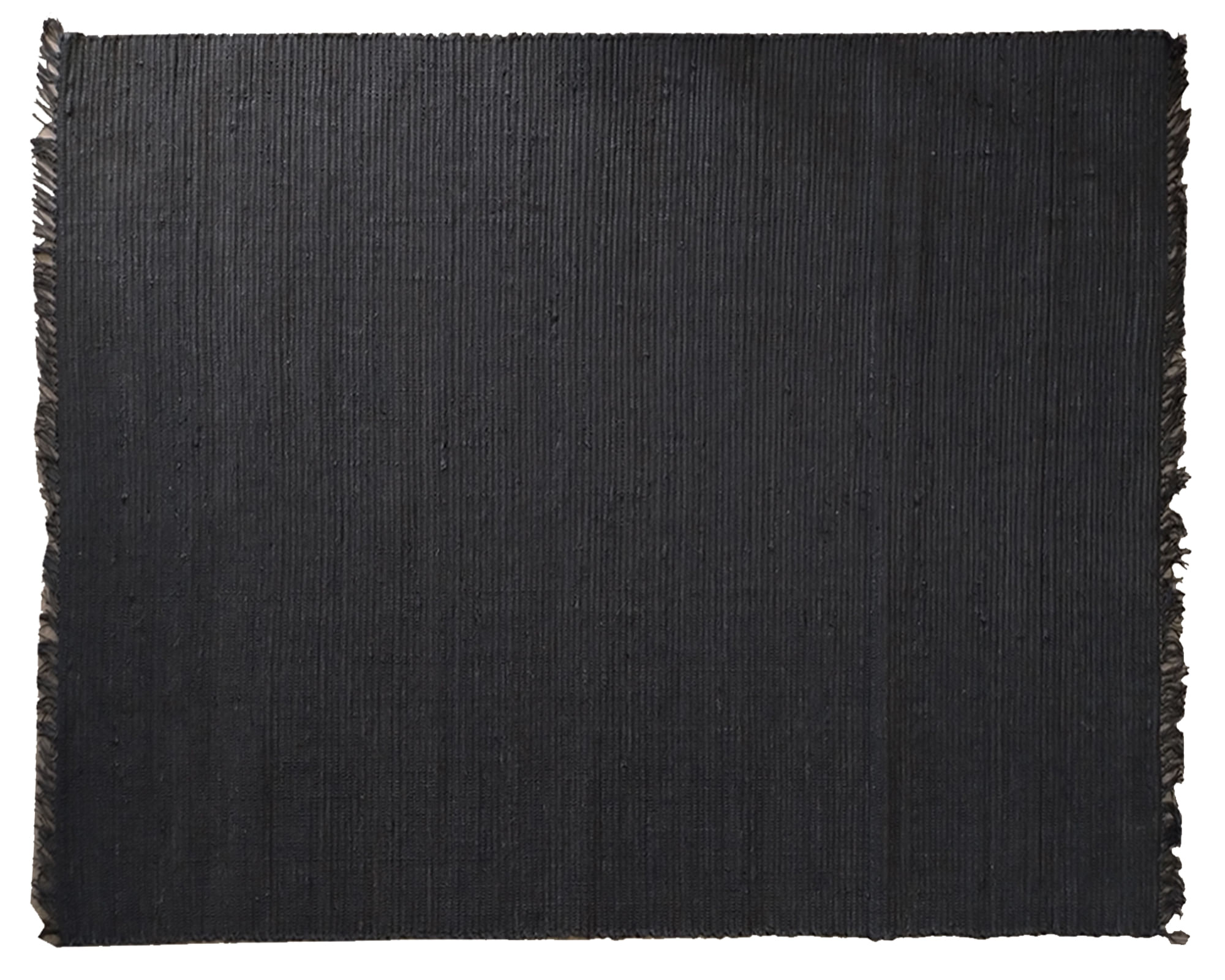 Idetex Alfombra grande Handmade yute negro 160x230 cm