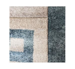 Alfombra carv Evolution polipropileno azul 150x200 cm