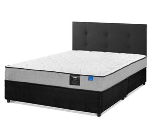 Cama americana Star 2 Plazas base dividida + respaldo Royal