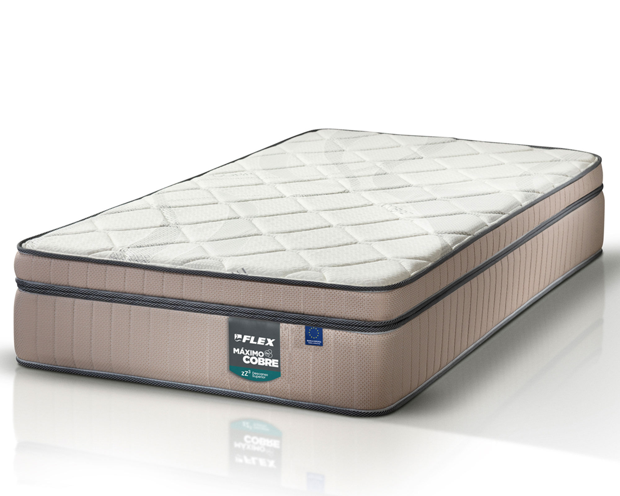 Flex Colchón Maximo Cobre 1.5 plazas box