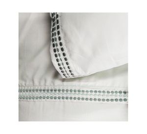 Juego de sábanas king poliéster verde