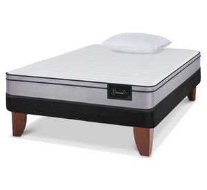 Cama europea 1.5 plazas Nuvola + almohada
