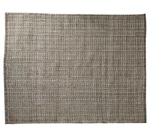 Alfombra grande Arabia yute beige 160x230 cm
