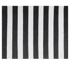 Alfombra grande Kala D2 PVC negro 200x300 cm