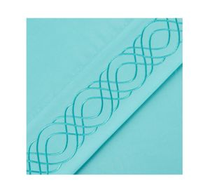 Sábanas 1.5 plazas Waterspout celeste