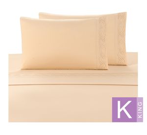 Sábanas King Blonde beige