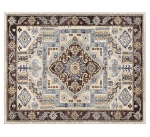 Alfombra 240x340 cm Heatset Style Black multicolor