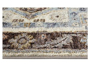 Alfombra 240x340 cm Heatset Style Black multicolor