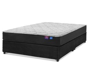 Cama americana Therapedic Plus 2 plazas base dividida