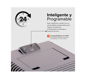 Estufa a pellet Hera+ 9 kW charcoal